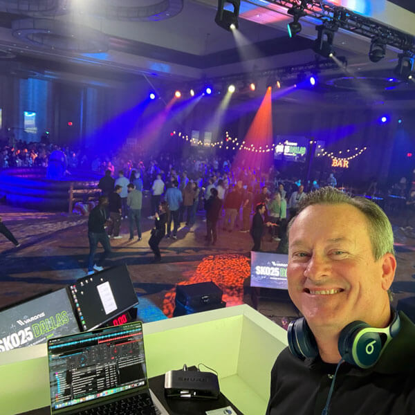 DJs and live music entertainers available for booking through Total Events DFW