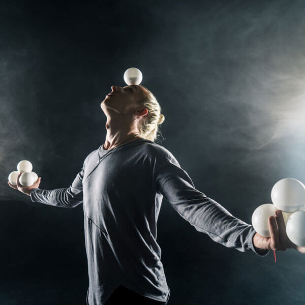 jugglers and entertainers available for booking through Total Events DFW