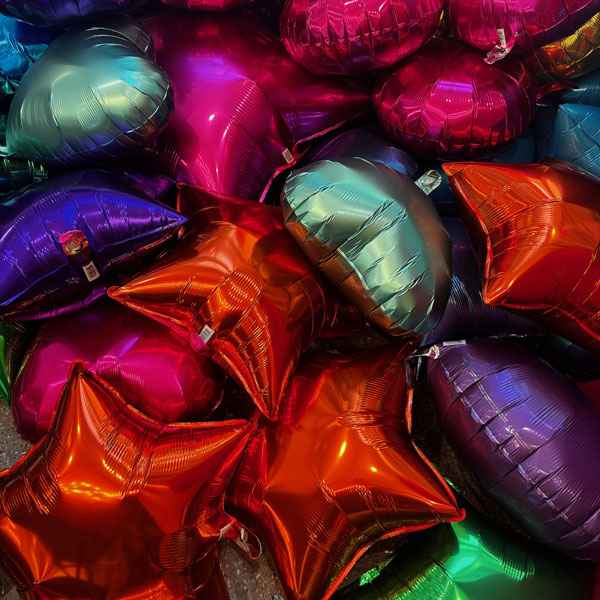 Various colored balloons for rent in the DFW metroplex and surrounding areas